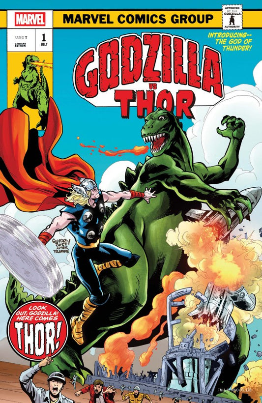 Godzilla vs. Thor #1 Gavin Guidry King Of Monsters (07/02/25)
