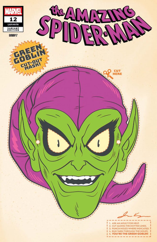 Amazing Spider-Man #12 Retro Halloween Mask (09/17/25)