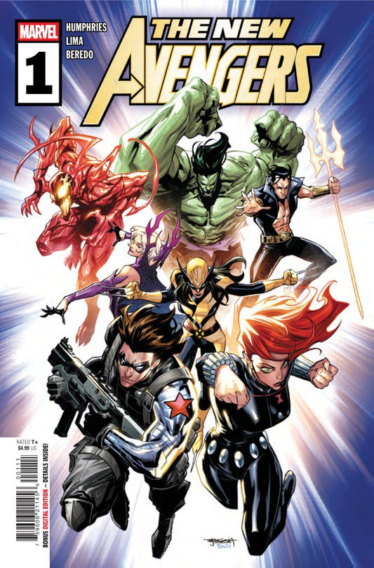 The New Avengers #1 Stephen Segovia Main Cover (06/11/25)
