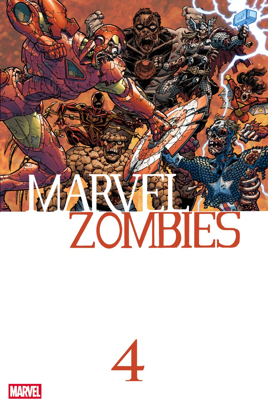 Marvel Zombies: Red Band #4 Koblish Retro [Polybagged] (PRESALE 11/10/25)