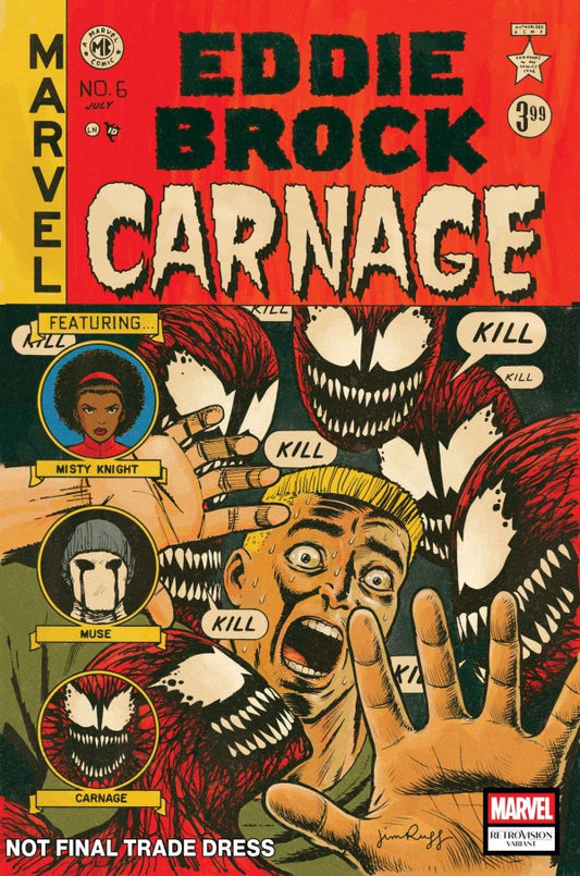 Eddie Brock: Carnage #6 Jim Rugg Retrovision (07/16/25)