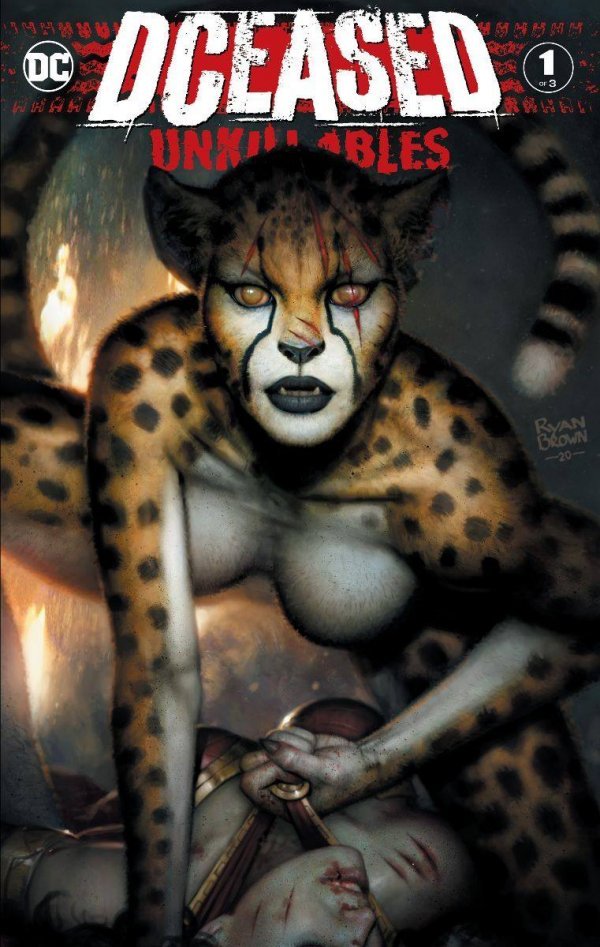 Dceased Unkillables #1 Comics Elite Ryan Brown LTD Variant 2020