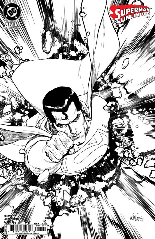 Superman Unlimited #1 Cover M [1:250] Leinil Yu (05/21/25)