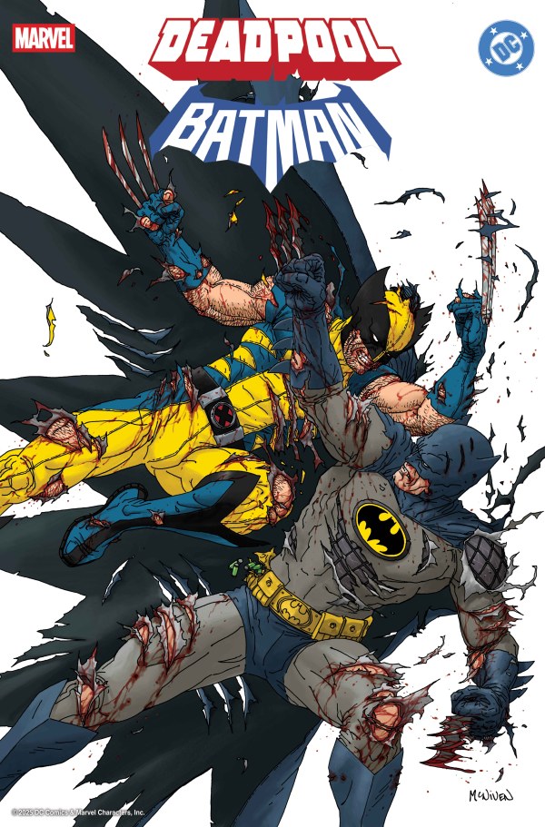 Marvel/DC: Deadpool/Batman #1 Steve Mcniven [1:25]  (PRESALE 09/17/25)