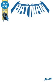 Batman #1 Cover K Blank (09/03/25)