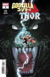 Godzilla vs. Thor #1 Main Cover (07/02/25)