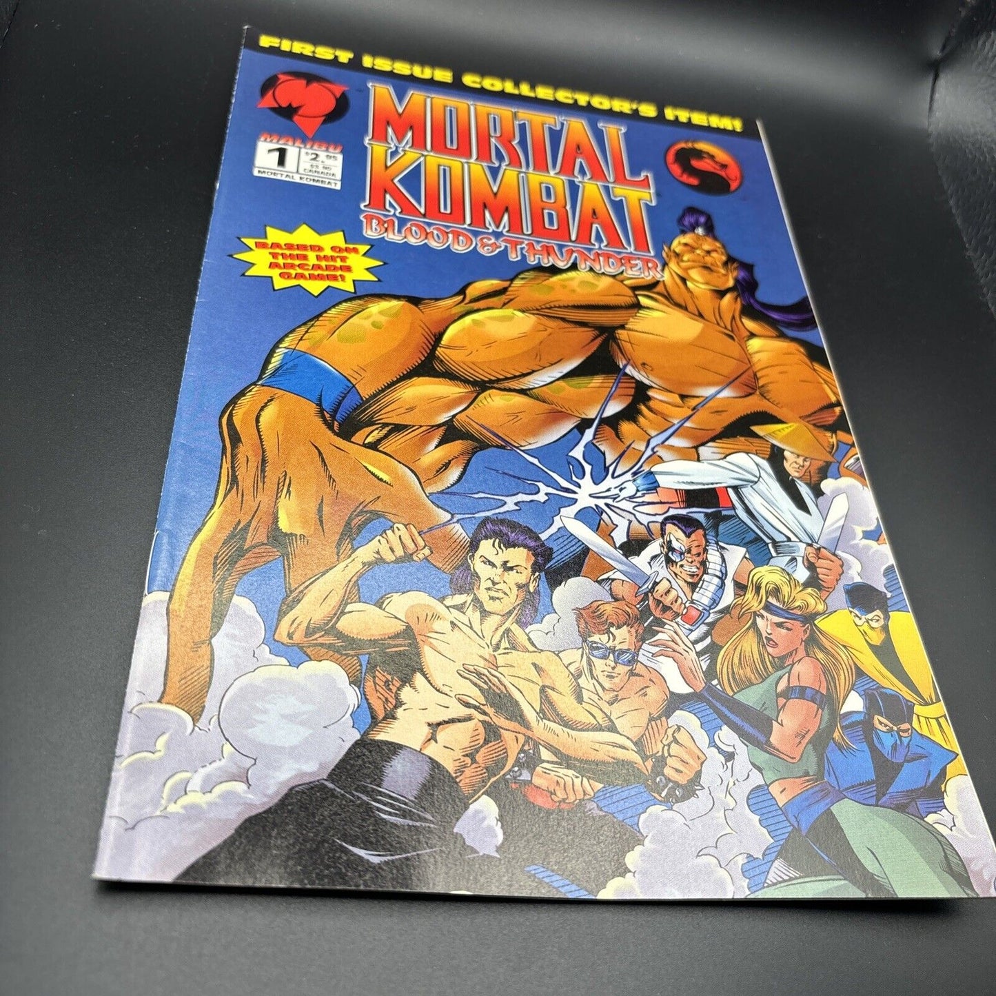 MORTAL KOMBAT BLOOD AND THUNDER #1 1994 MALIBU COMICS 2ND PRINT VARIANT