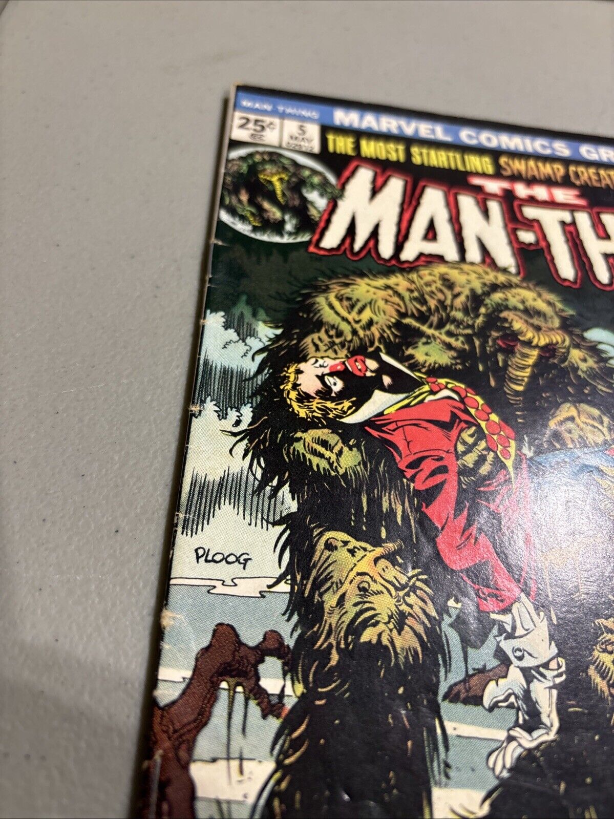 The Man-Thing #5 (Marvel 1974) Ploog cover, Night of the Laughing Dead