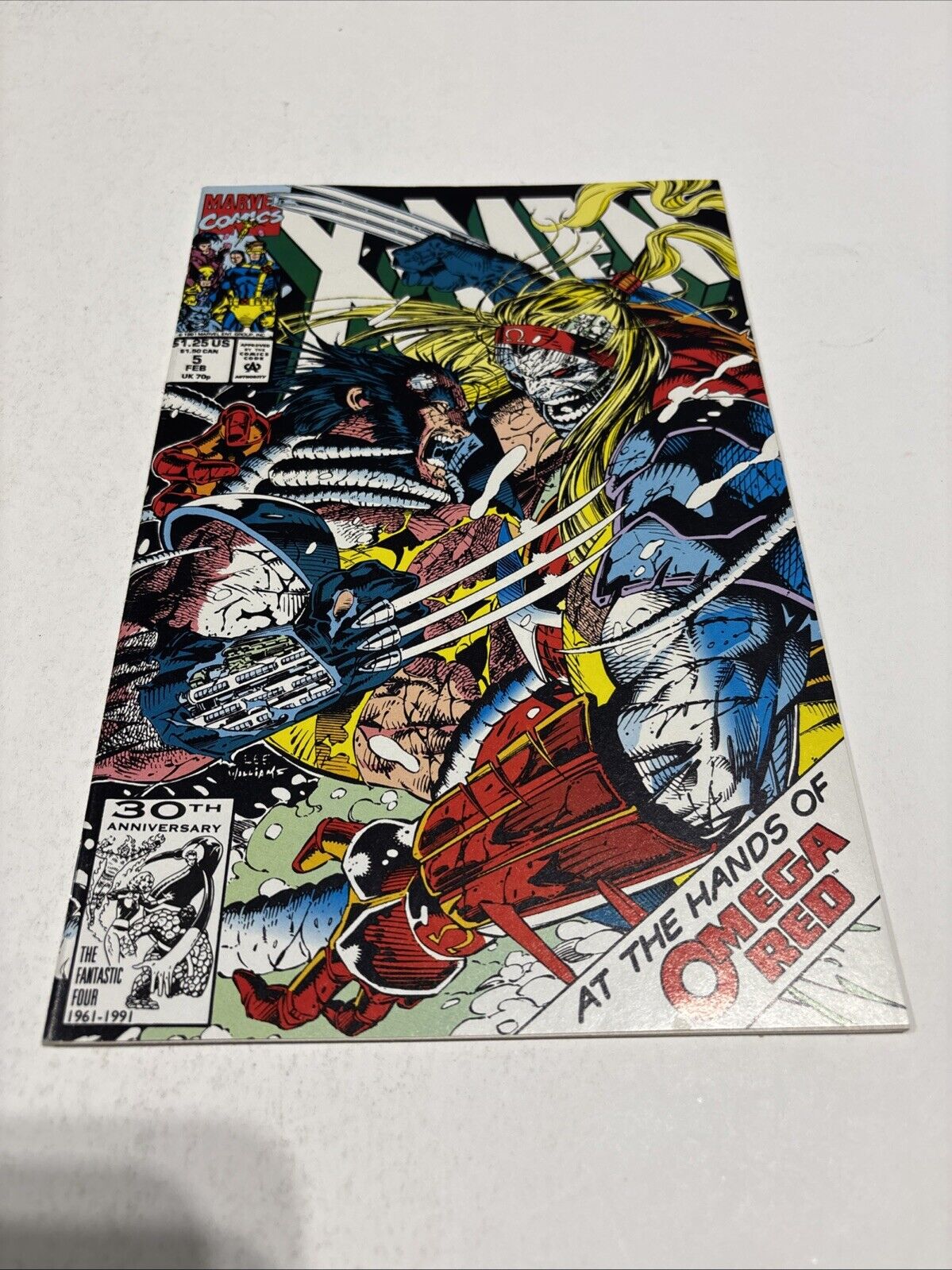 X-Men #1 Vol 1 (Lot of 9 Marvel Comics 1991) Jim Lee 1st App /Cover Omega Red