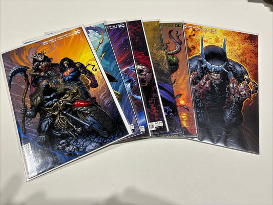 Dark Nights: Death Metal #1-7 Complete Series DC Finch Variant Set keys 1st APP