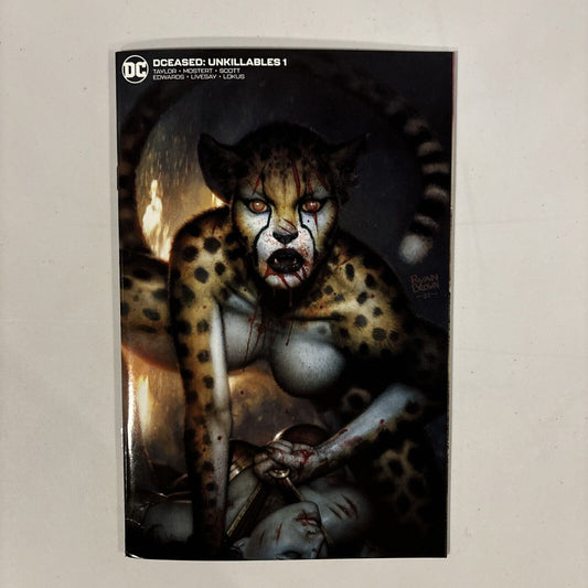 DCeased: Unkillables #1 Ryan Brown Virgin Art Variant Limited To 1500 (DC 2020)