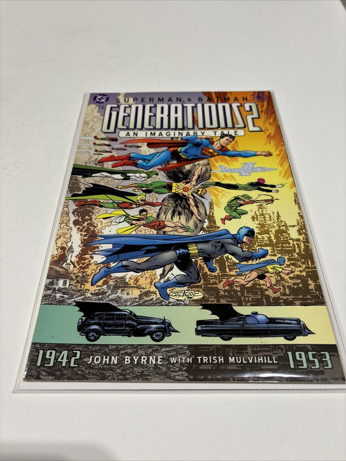 Superman & Batman: Generations II Complete Series Set #1-4 John Byrne