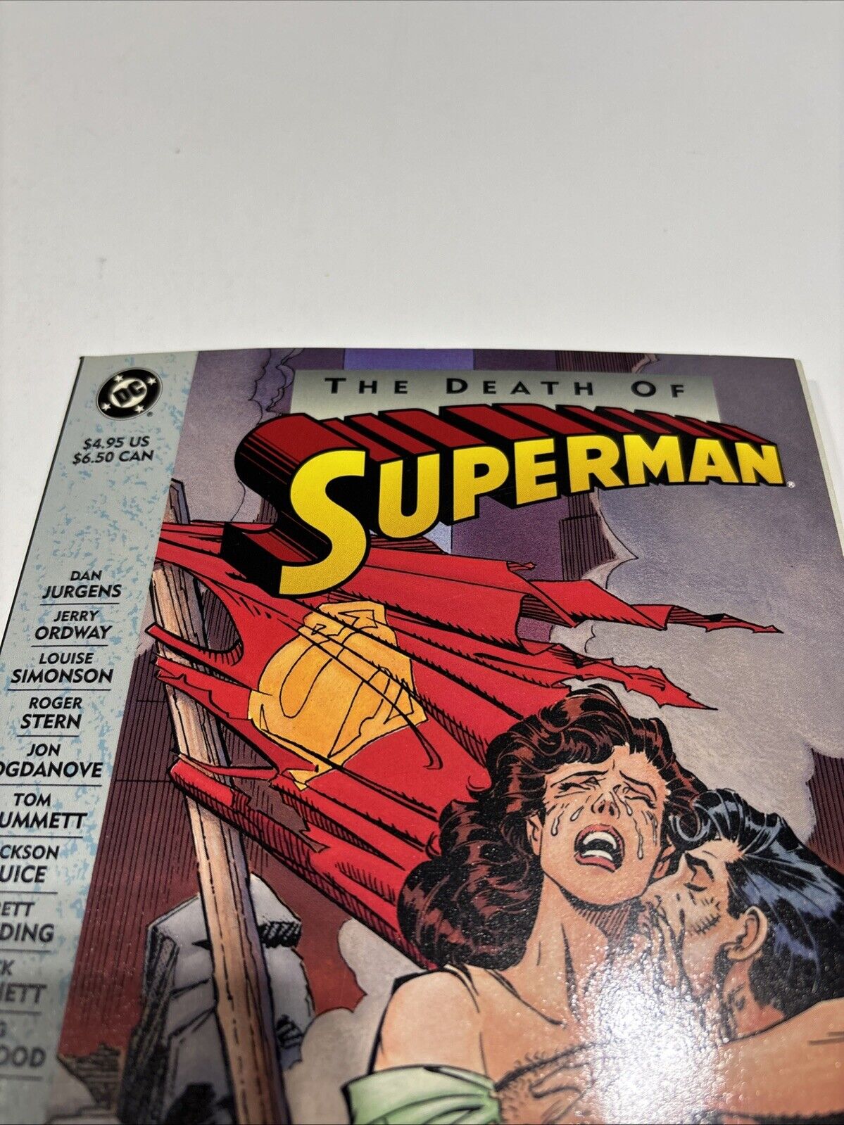 The Death of Superman DC Comics TPB Graphic First Printing