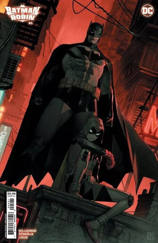 BATMAN AND ROBIN #5B Jorge Molina Variant Cover DC COMICS