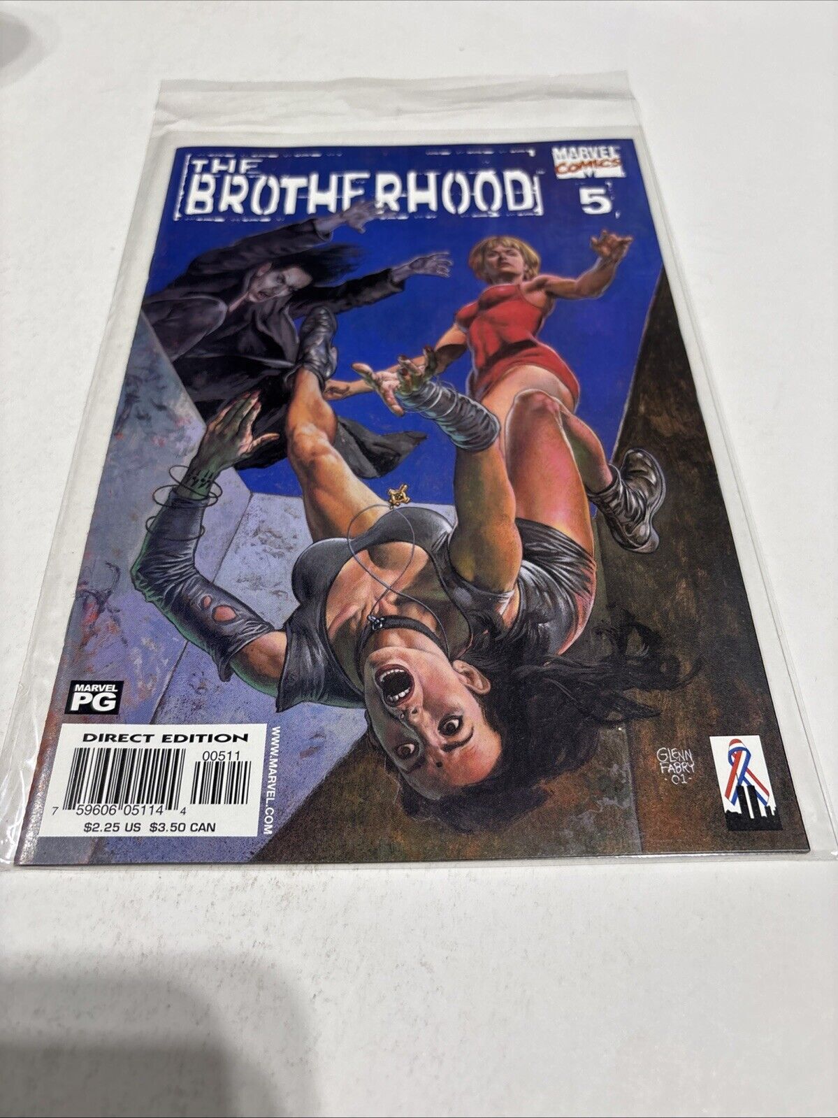 THE BROTHERHOOD #1 2 3 4 5 6 7 LOT OF 7 MARVEL COMICS 2001 COMIC LOTS  X-MEN