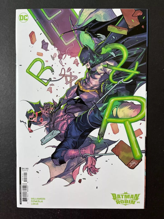 BATMAN AND ROBIN #6 CVR B Yasmine Putri Variant DC COMICS