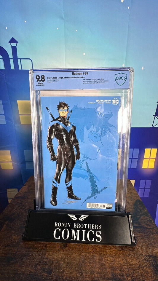 BATMAN #99 Jorge Jimenez 1:25 Incentive Variant Cover CBCS 9.8 DC 2020