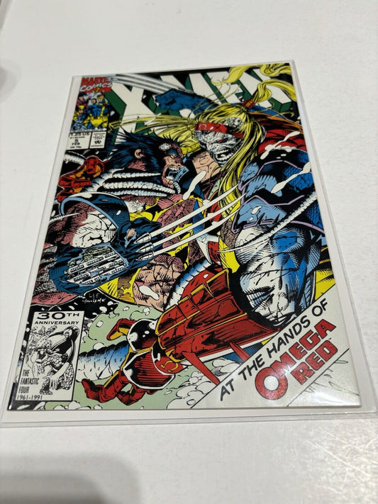 X-Men #5 (Marvel, December 1991) 2nd Omega Red 1st App Maverick Jim lee