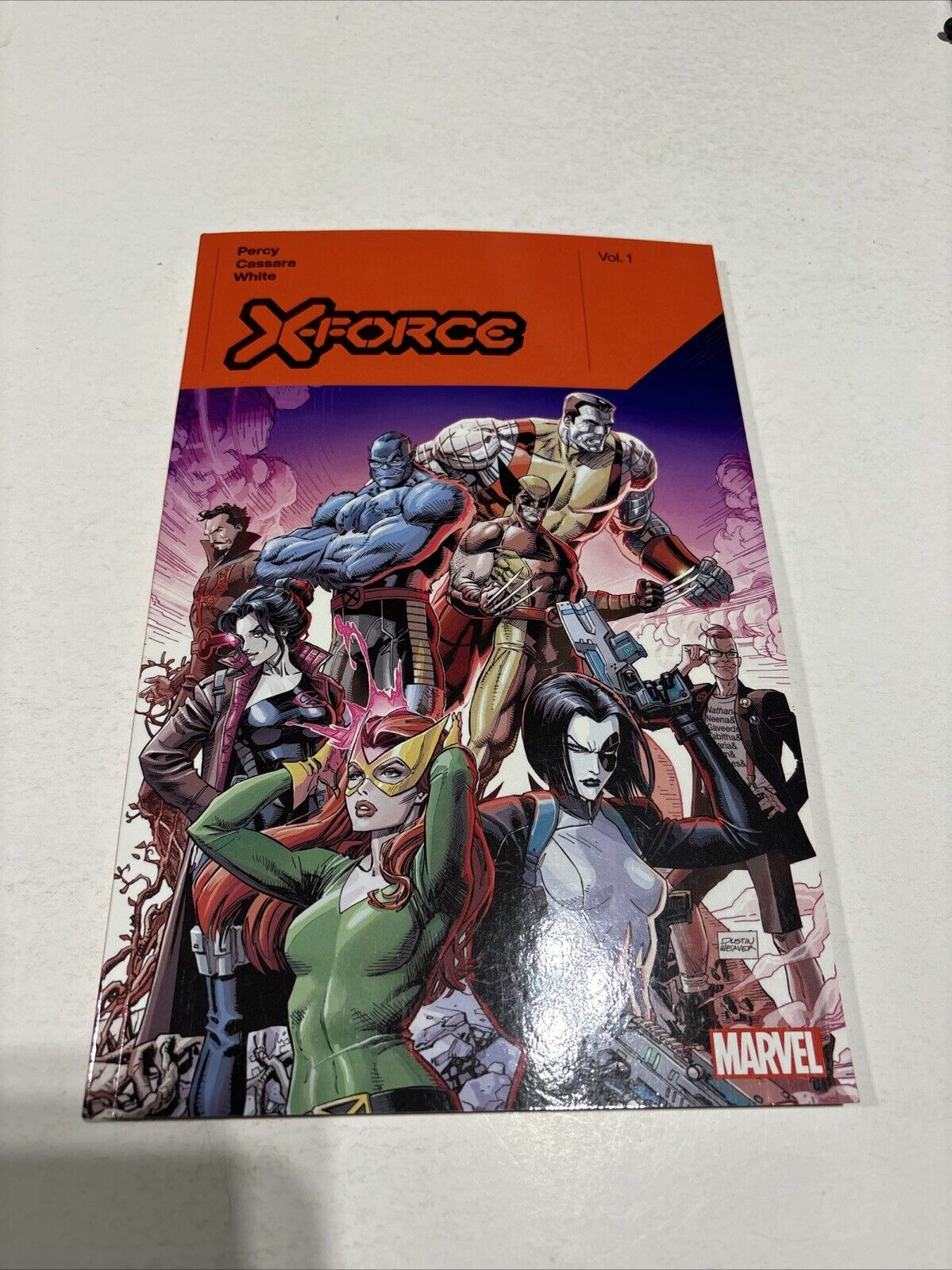 🔥X-FORCE BY BENJAMIN PERCY VOL.1*TPB GRAPHIC NOVEL*2020, MARVEL*1ST PRINT*VF-*