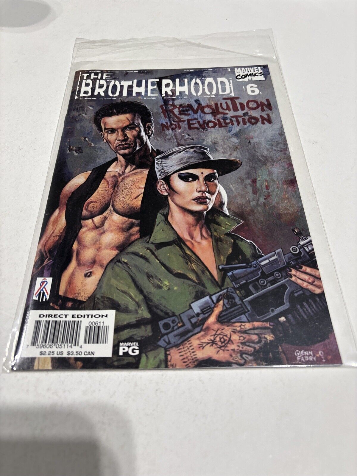 THE BROTHERHOOD #1 2 3 4 5 6 7 LOT OF 7 MARVEL COMICS 2001 COMIC LOTS  X-MEN