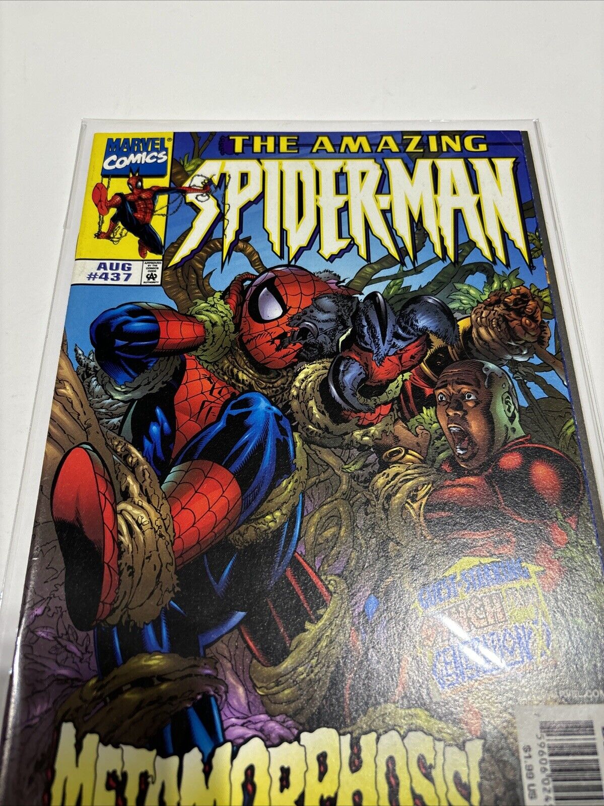 Amazing Spider-Man #437 (Marvel Comics) Newsstand Metamorphosis