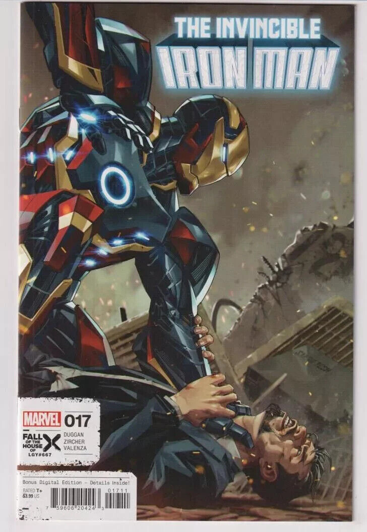 INVINCIBLE IRON MAN #17A  MARVEL COMICS 2024 NM