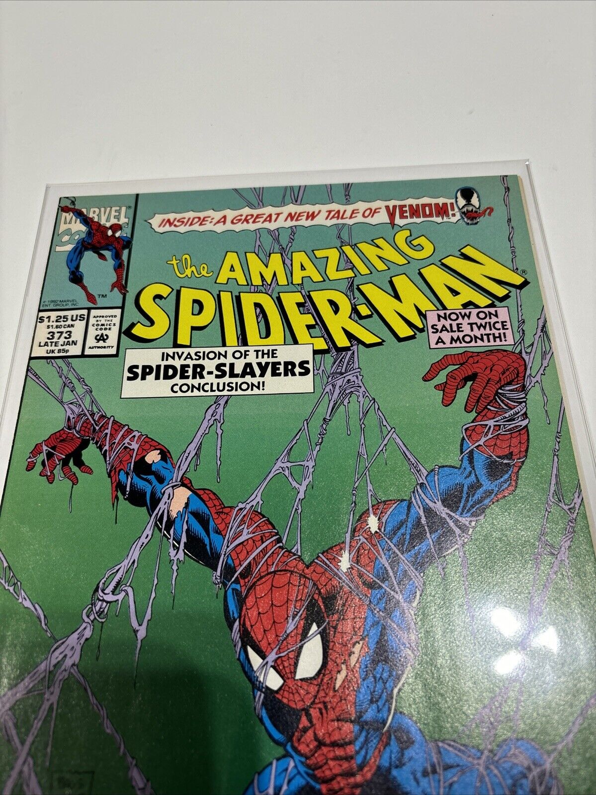 Amazing Spider-Man #373 (Marvel Comics) Invasion of Spider-Slayers