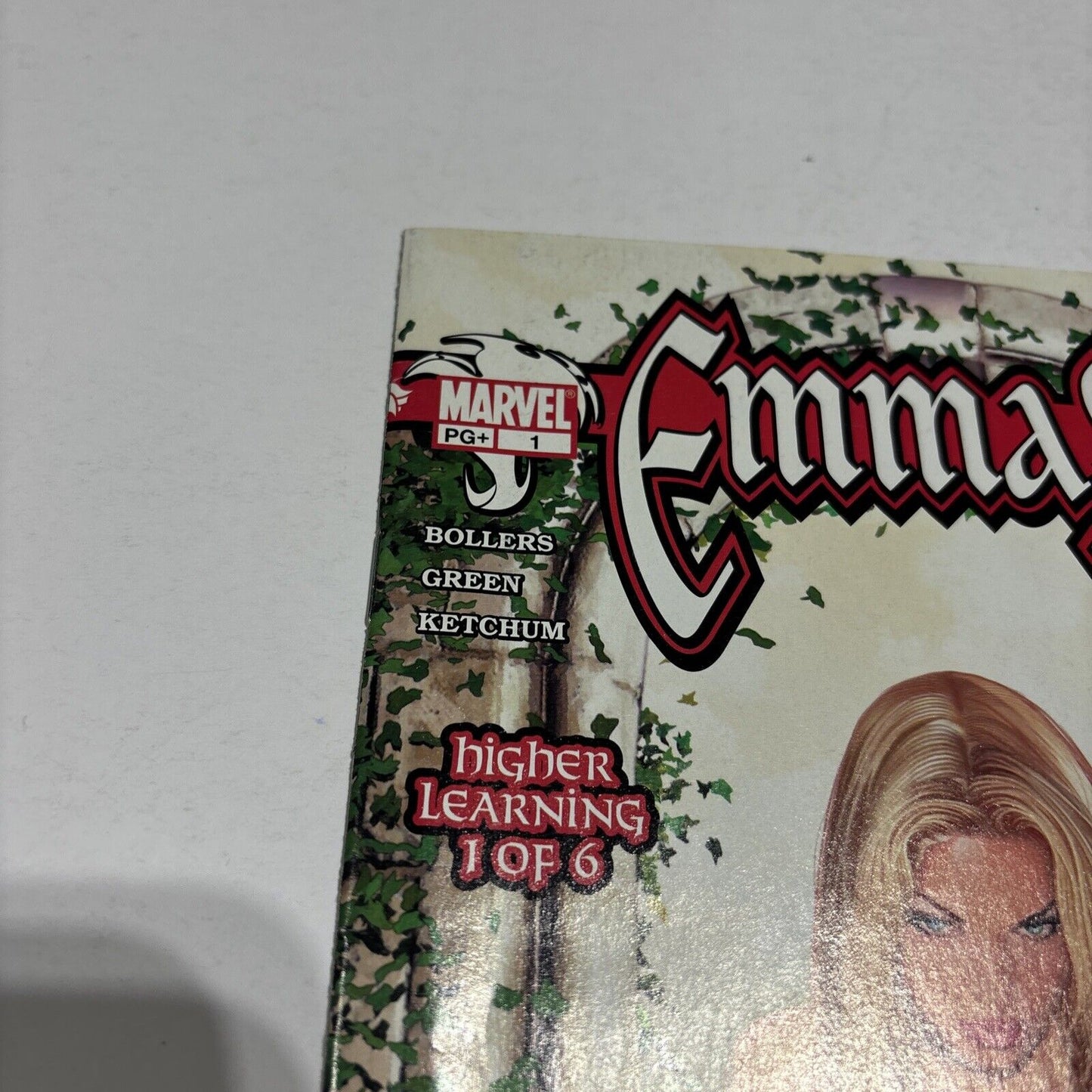 EMMA FROST #1 (Marvel 2003) Higher Learning 1st Print Greg Horn Cover 1st Solo