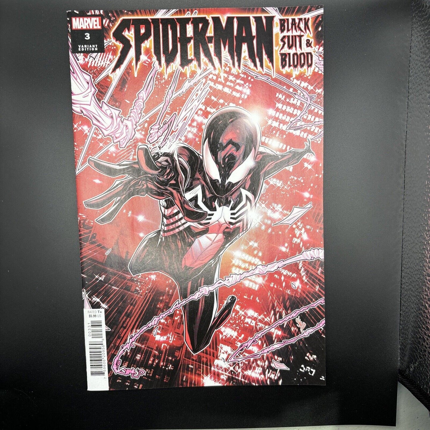 Spider-Man Black Suit and Blood #3C Jonboy Meyers Variant