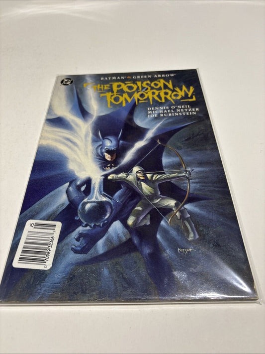 Batman Green Arrow The Poison Tomorrow DC Comics Trade Paperback Book O'Neil