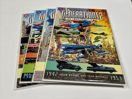 Superman & Batman: Generations II Complete Series Set #1-4 John Byrne