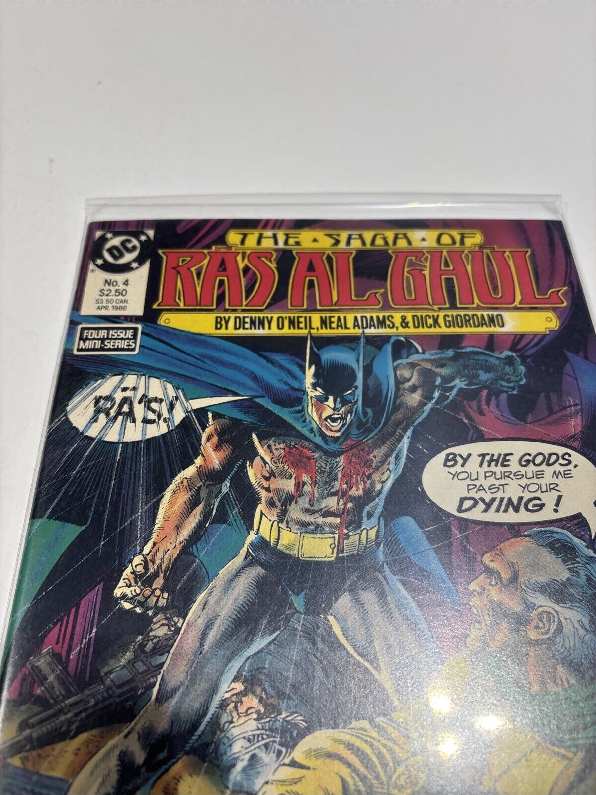 Batman: The Saga of Ra's Al Ghul Miniseries (1988) #1-4 Complete Set Neal Adams