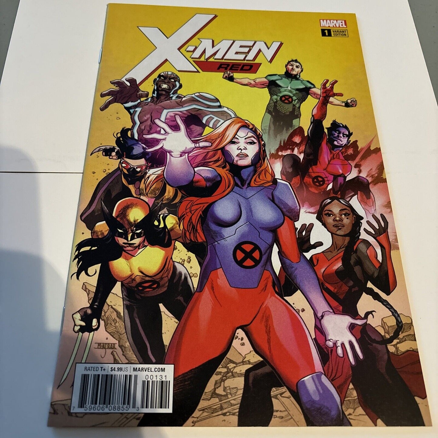 X-Men Red #1 (Marvel 2018) 1:25 Variant Store Exclusive Key 1st Team App