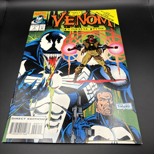 Venom: Funeral Pyre #3 (Marvel Comics October 1993)