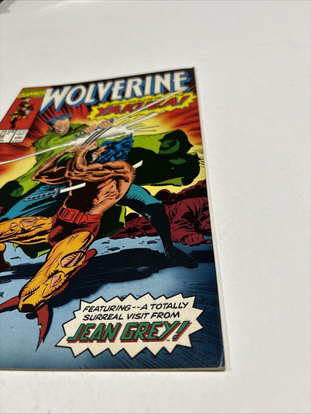 Wolverine #32 Vol 2 (Marvel 1988-2012) Wolverine Stabbed, Jean Grey App