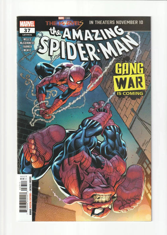 Amazing Spider-Man #37 (2023) Marvel Comics, Ed McGuinness Regular Cover, NM 1st