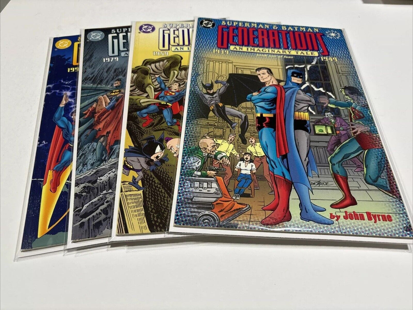 Superman & Batman: Generations I Complete Series Set #1-4 John Byrne