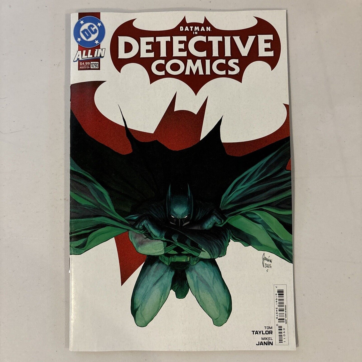 Detective Comics #1090 Cover A Mikal Janin Regular (DC)(2024)🔥