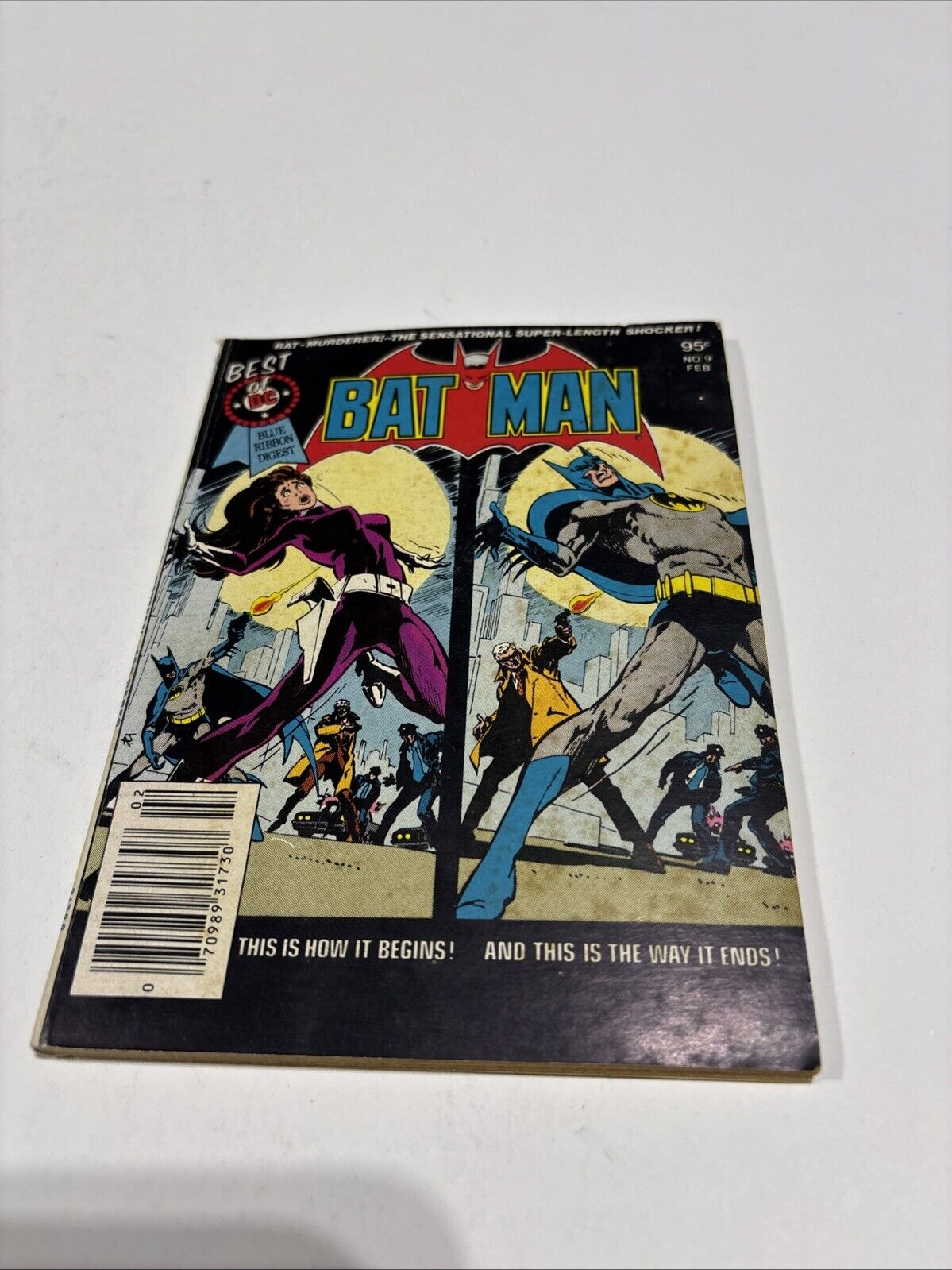 Batman #9 Blue Ribbon Digest (1981) Batman Newsstand