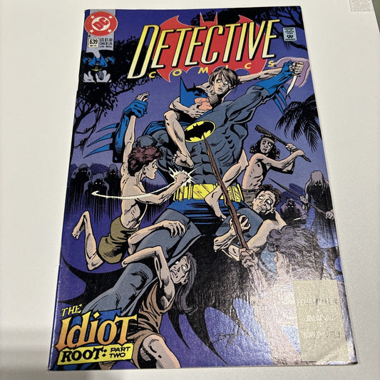 Detective Comics #639 (DC Comics 1991) Key, 1st App Sonic The Hedgehog In Ad