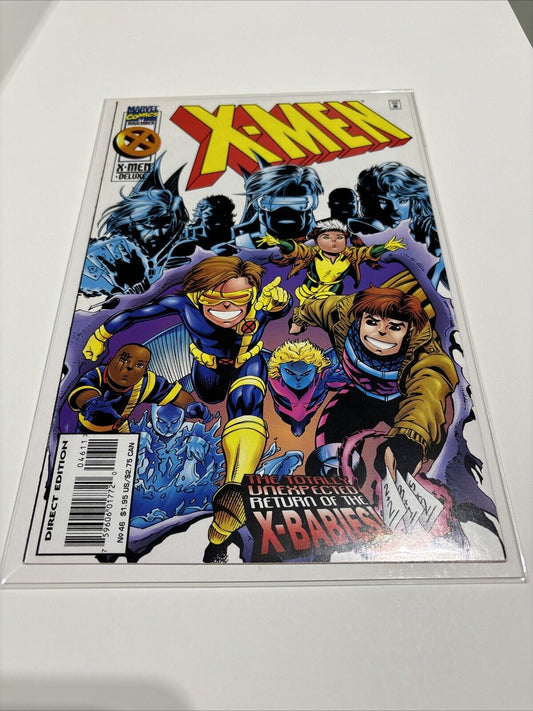 X-Men #46 (Marvel, December 1991) Deluxe edition Andy Kubert X-Babies