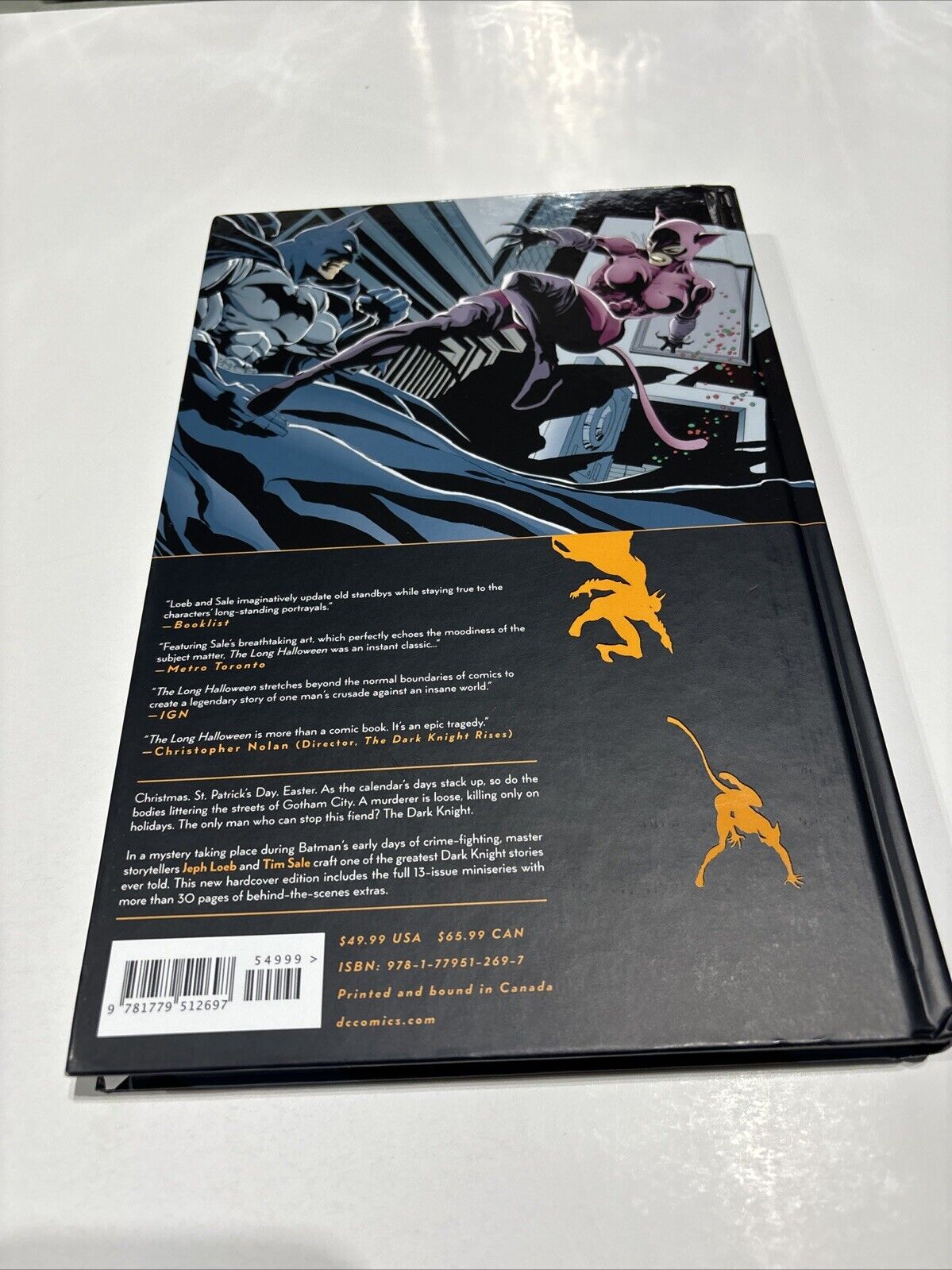 BATMAN THE LONG HALLOWEEN DELUXE EDITION HC DC COMICS TIM SALE JEPH LOEB