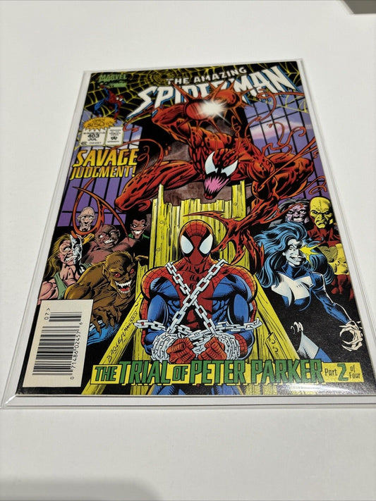 Amazing Spider-Man #403 (Marvel Comics) Newsstand Carnage