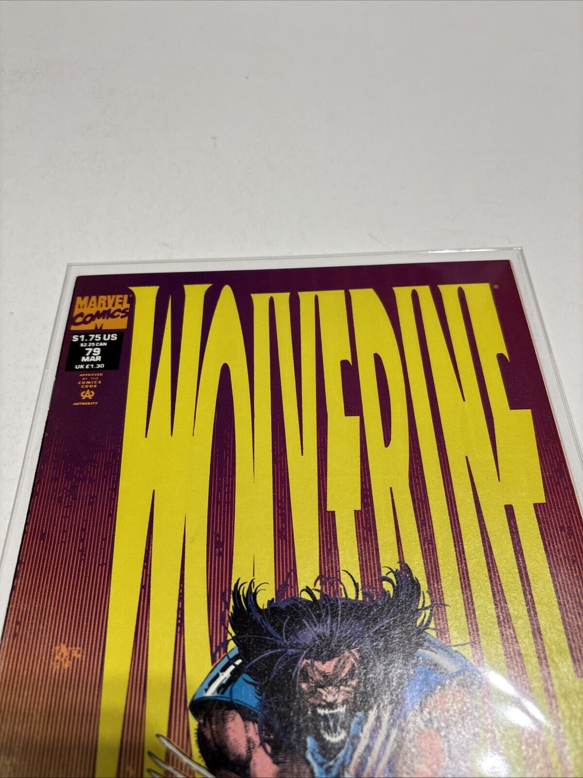 Wolverine #79 Vol 2 (Marvel 1988-2012) Adam Kubert Cover