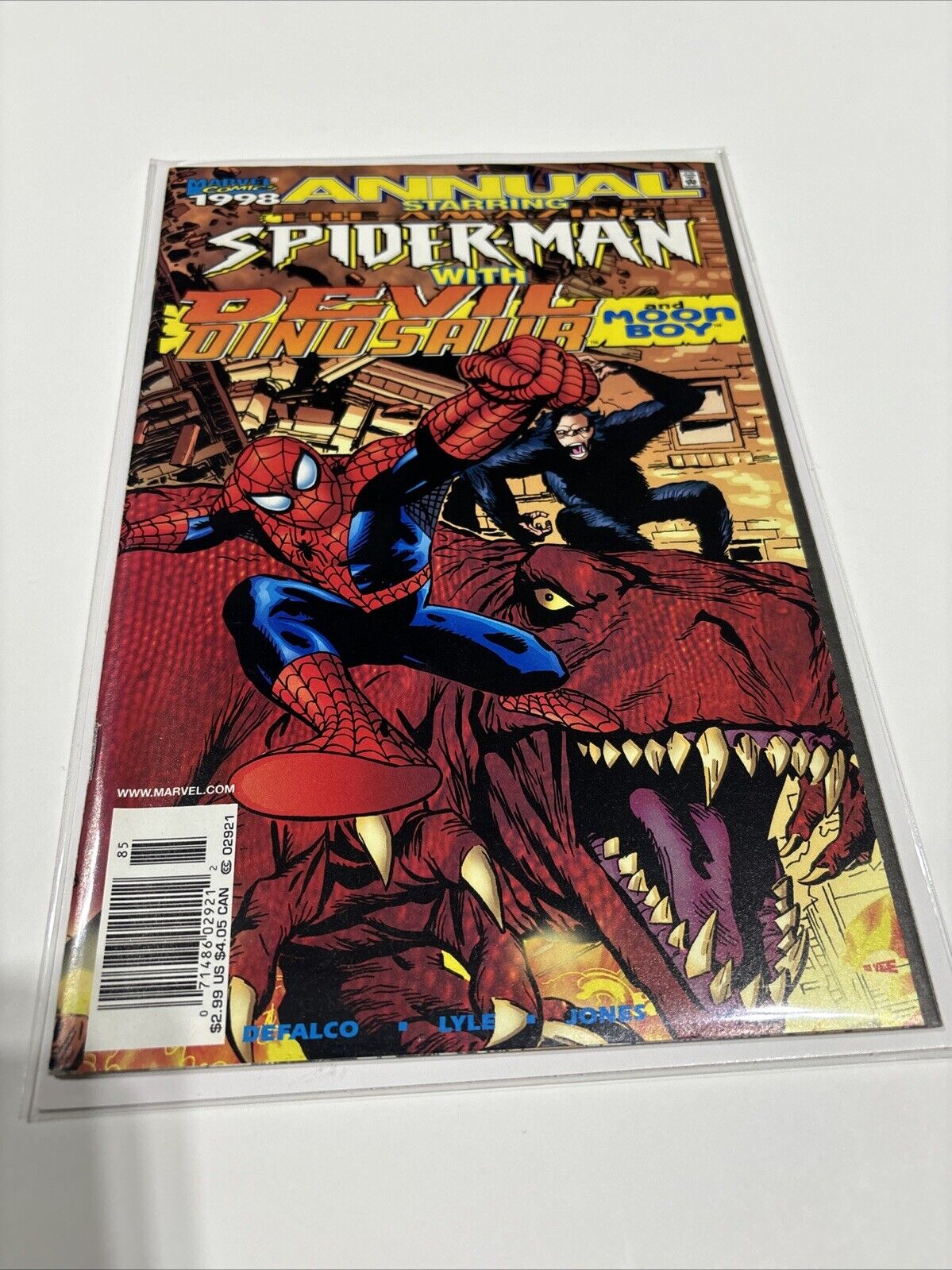 The Amazing Spider-Man Vol 1, Annual’s 1998-2000 Lot Of 3