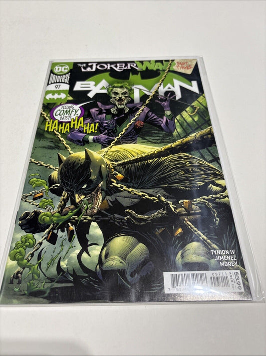 Batman #97 Cover A Joker War DC Comics 1st Print 2020 NM