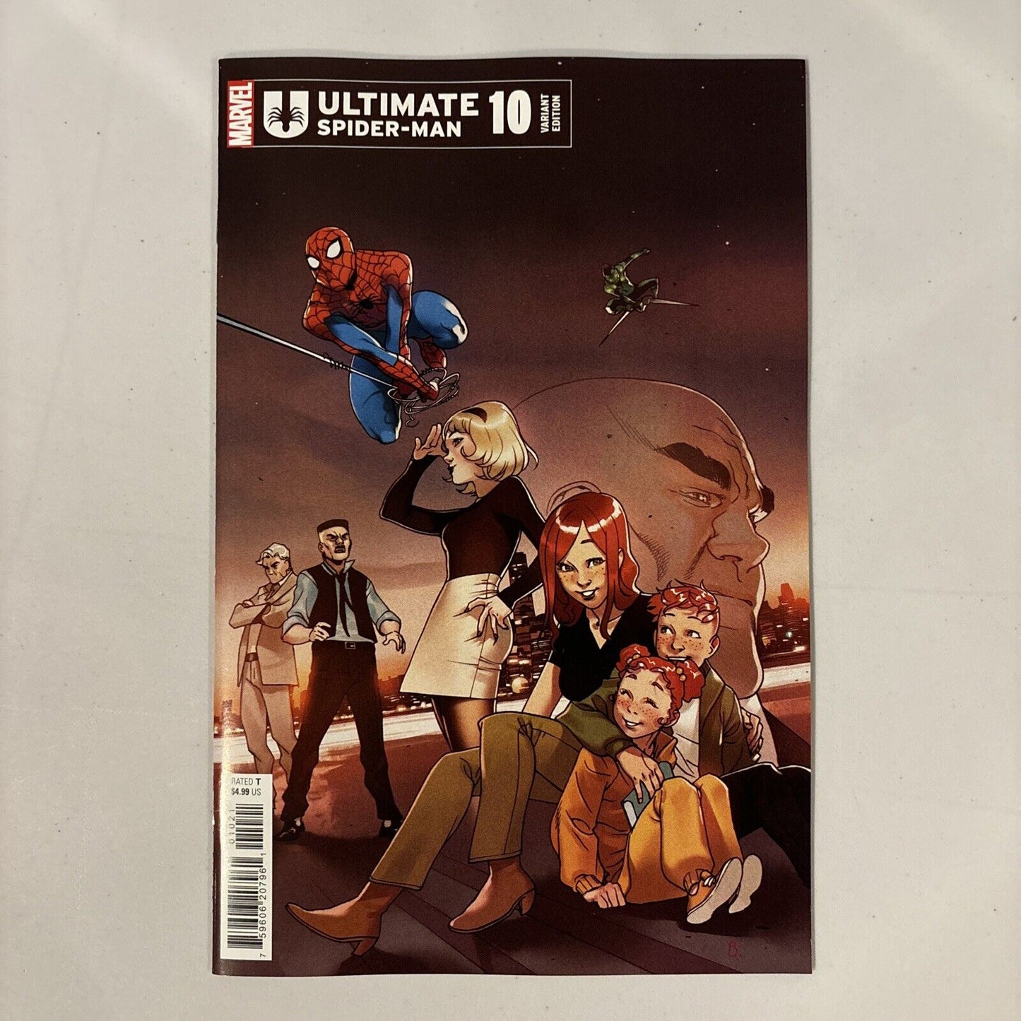 Ultimate Spider-Man #10 Cover B Bengal Amari Variant (Marvel)(2024)