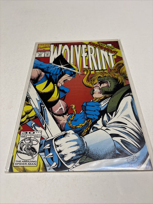 Wolverine #54 Vol 2 (Marvel 1988-2012) Shatterstar App