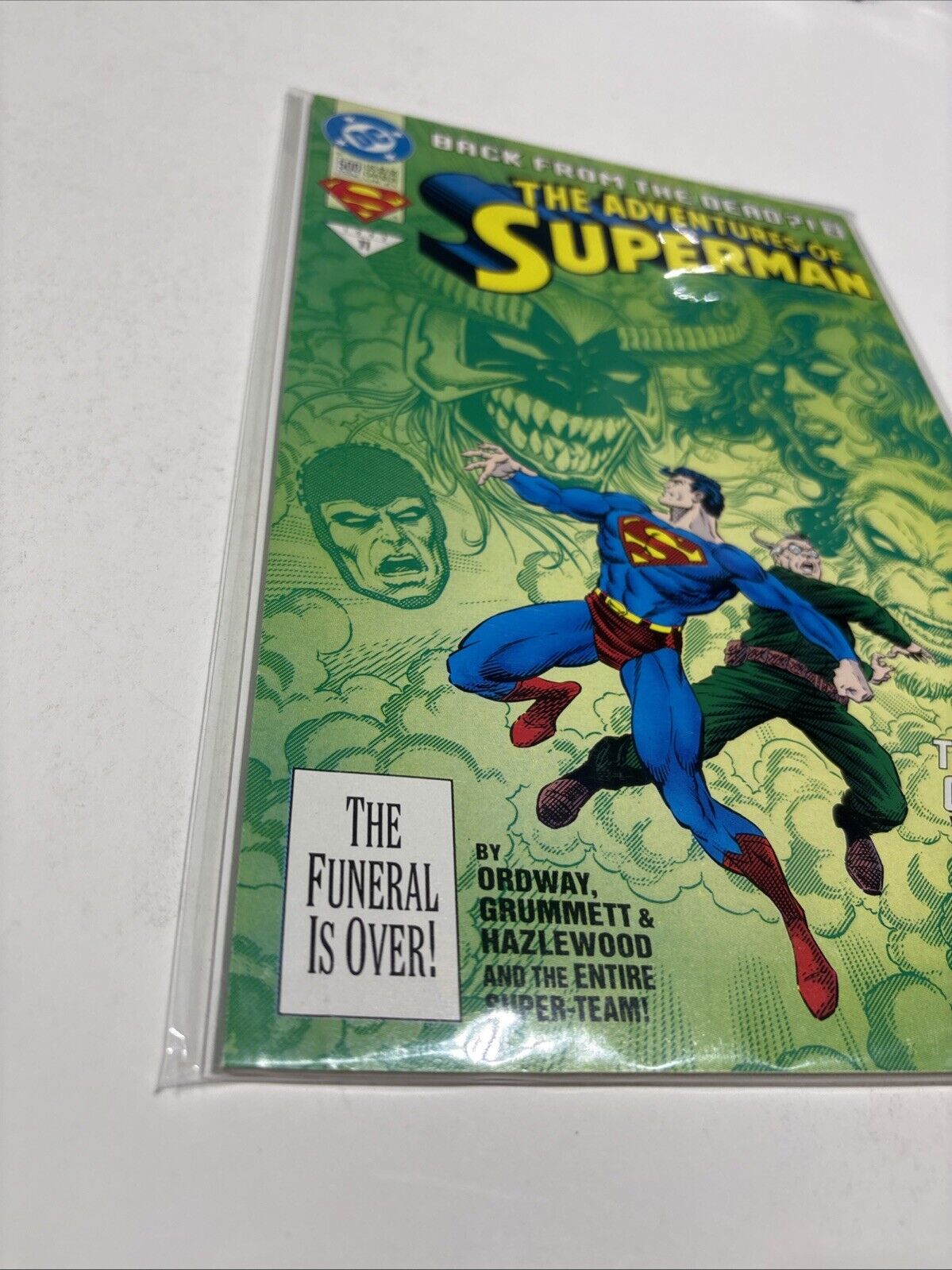 DC Comics #500 1993 The Adventures of Superman Back from the Dead NM