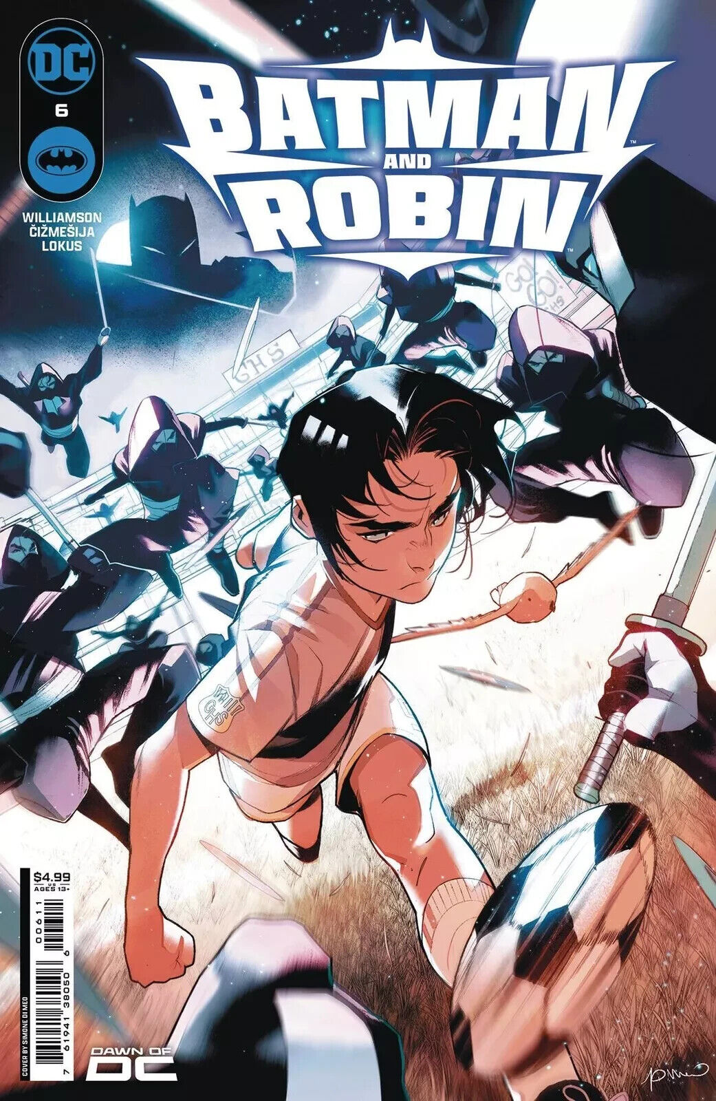 BATMAN AND ROBIN #6 CVR A SIMONE DI MEO DC COMICS